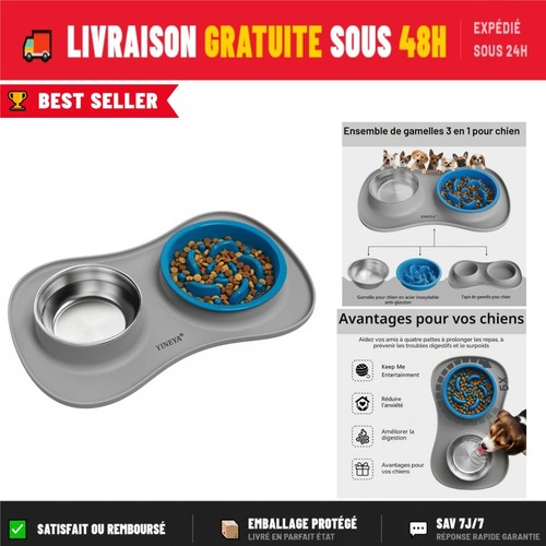 Yineya gamelle pour chien chat - gamelle, chien/chat