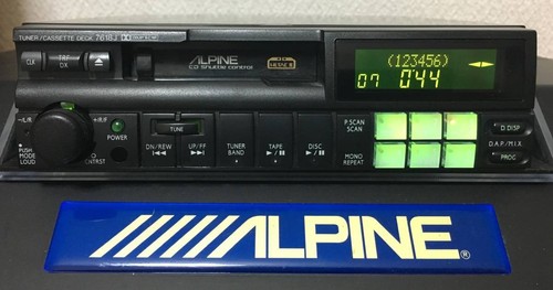 Testé alpine 7618j - am, fm
