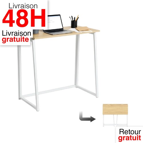 Bureau informatique pliant