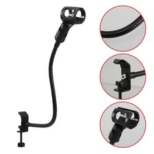  Pince Micro Support De Bras Microphone Pour Bureau Pied Réglable