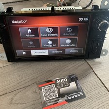 Autoradio D’origine Renault Réf : 281153868R cd Gps Code Livré Avec