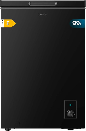 Congélateur coffre noir l - congélateur,