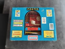 WEBER THE SMALL POST ANTIQUE EDUCATIONAL GAME CHILD DESK PHONE BALANCE STAMP