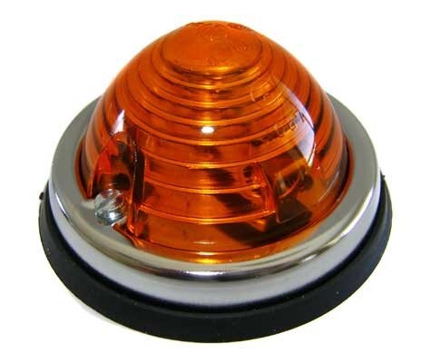Feux orange contours - chromé,