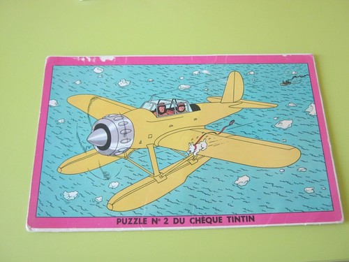 Puzzle cheque tintin - cheque,
