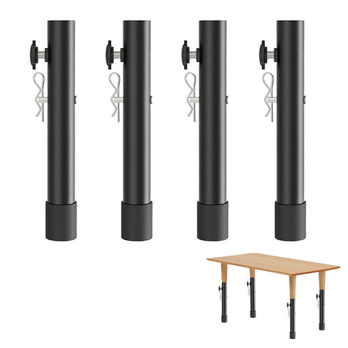 Rallonge pied table en - de, de