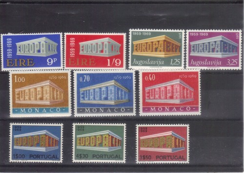 Europa 1969 neufs sans ch - sans, ch-