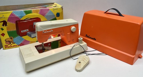 Machine coudre orange - machine,
