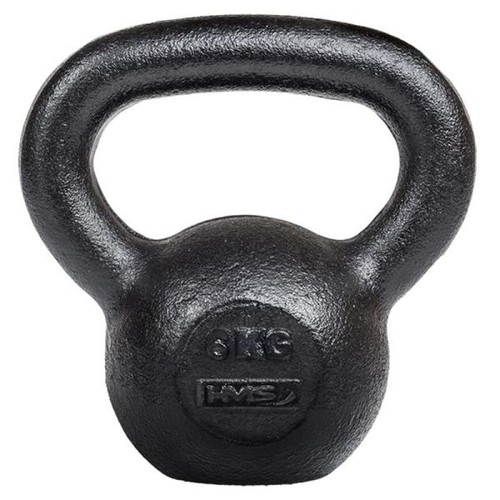 Kettlebell żeliwny hms kzg06 - kettlebell,