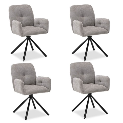 Lot chaises pivotantes - 4,