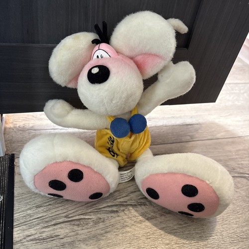 Vintage diddl plush mouse - plush,