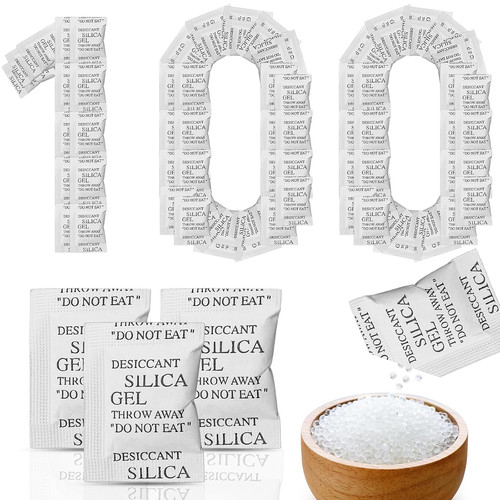 100 paquets silica gel - paquets,