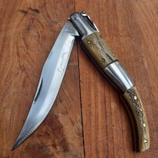 Large Spanish Palm Knife 23 cm Deer Wood Handle 