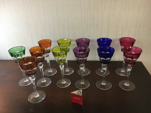 Verres couleur doublé en - verres,