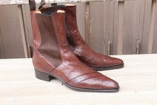 BOOTS SANTONI CUIR 37