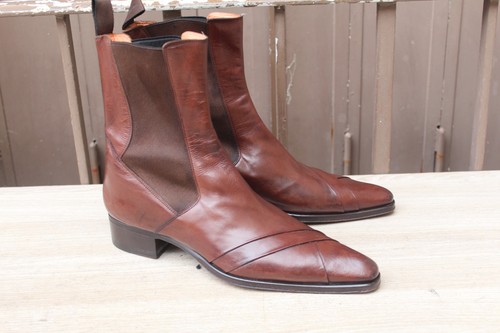 Boots santoni cuir - santoni, 37