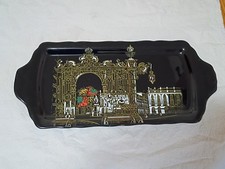 Longwy Couleurs Grand Enamel Ceramic Platter 16"