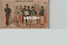 Lot de 4 chromos Chocolat