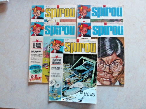 Lot magazines spirou - de,