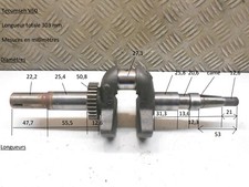 Moteur Tecumseh V60 70341J - Vilebrequin