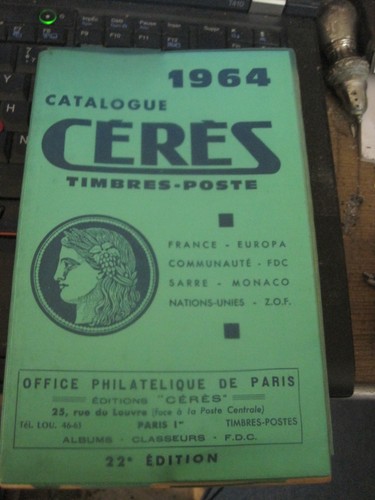 Ancien catalogue ceres des - ancien,