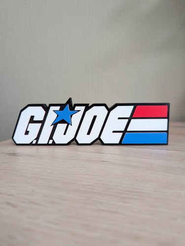 Logo joe gi - g.i., 3d