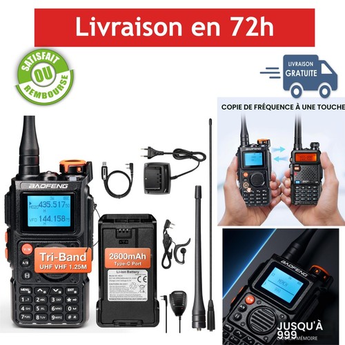 Baofeng talkie walkie - k6, talkie-walkie