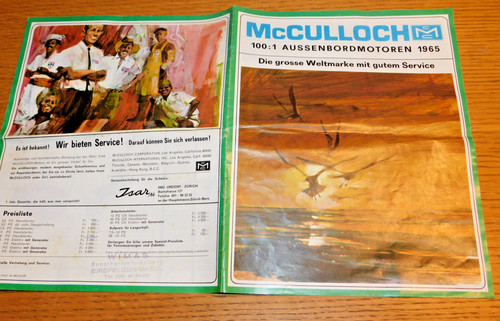 Vintage 1965 mcculloch - vintage,