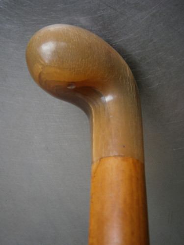 Canne baton marche bois - canne,