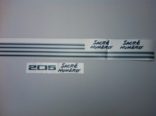 Kit complet stickers - kit,