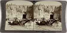 Palestine, Jerusalem, Exterior of the Damascus Gate, Vintage Print, ca.1880, St