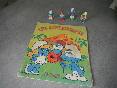 Album panini les schtroumpfs - album, /
