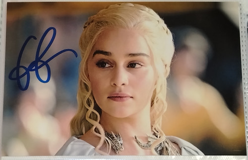 Autograph emilia clarke foto - clarke,