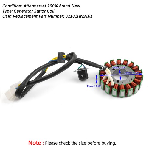 Stator coil for - for, hyosung