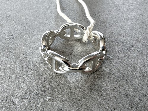 Bague hermes argent - en,