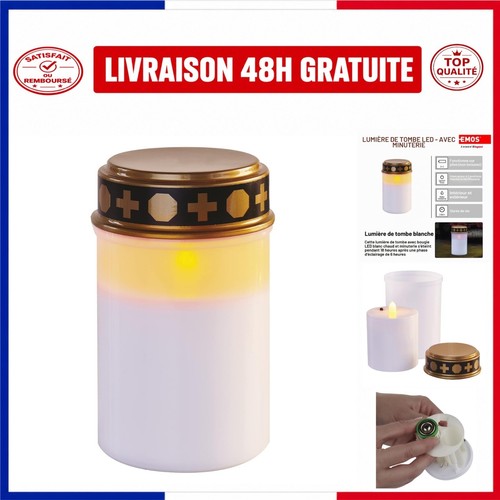 Bougie funéraire led - bougie, emos