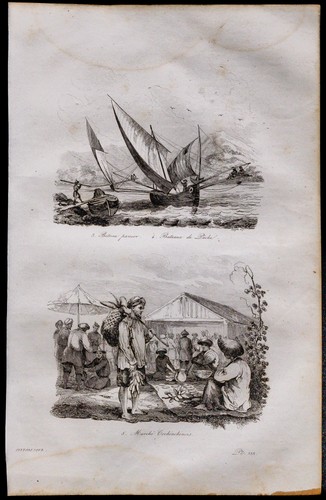 1835 vietnam bateaux - 1835,
