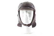 Ancienne Casque De Pilote En Cuir LW WH WK2 Numéro D'Entreprise Du Reich Casque