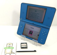 DSi LL XL Blue UTL-001 w/Mariokart Language Japanese Model Tested Nintendo 0111E