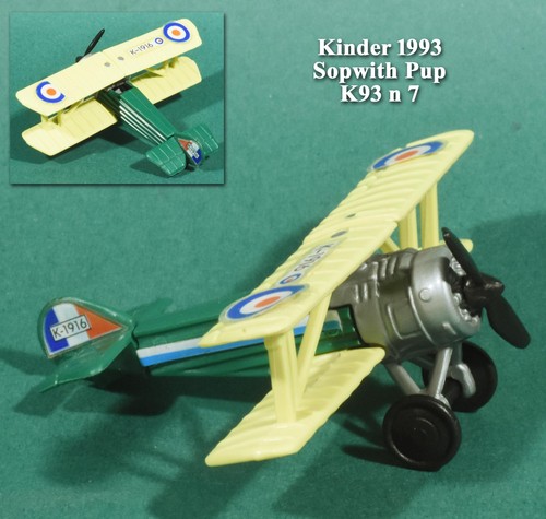 Kinder 1993 sopwith pup - kinder,