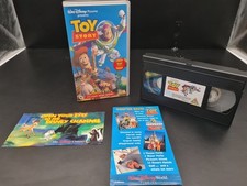 Disney’s Toy Story VHS, Video Cassette, Cert PG + Rare Inserts