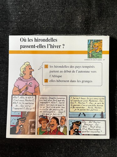 Lot fiches atlas tintin - 20,