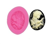 Moule en Silicone Camée Fille