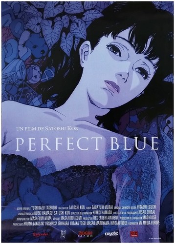 Perfect blue affiche - blue, cinéma