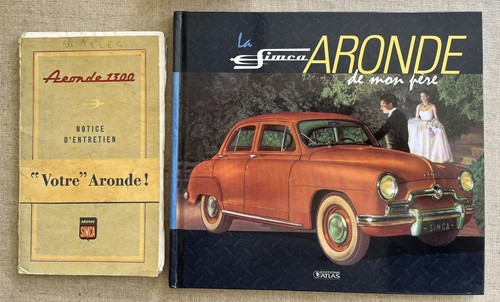 Simca aronde notice - :,