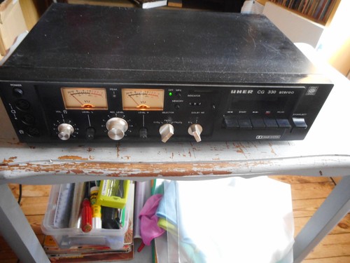 Lecteur cassette uher cg - lecteur, de