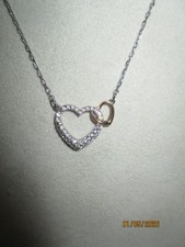 Collier Swarovski argenté et