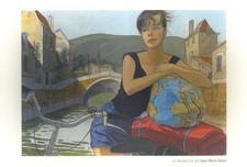 GIBRAT LA VOYAGEUSE AFFICHE