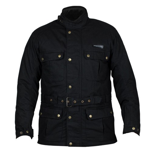 Veste moto vintage cire - veste, de