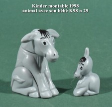 Kinder mountable 1998, donkey and his donkey K98 n 29
